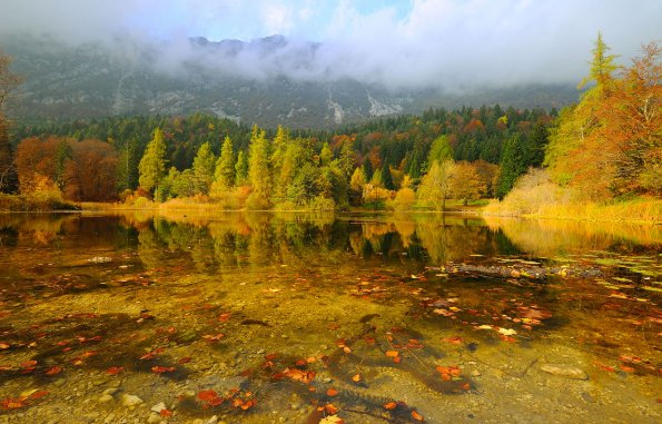 Autunno al Lago di Cei